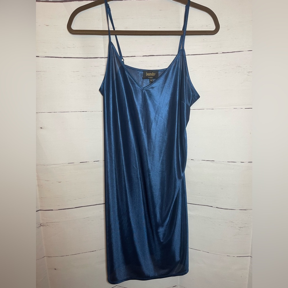 Laundry by Shelli Segal Polka Dot Mesh Dress - Sz 12 - Picture 3 of 9